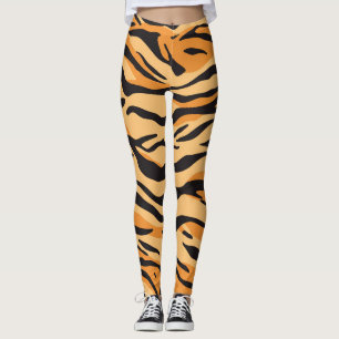 Tigerstreifen Leggings