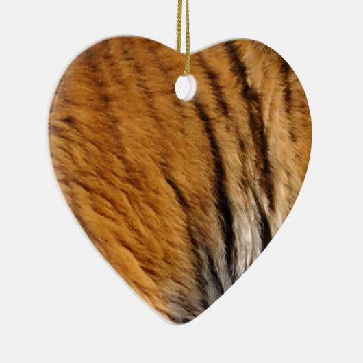 Tigerstreifen mit Fotos, die von den Großen Katzen Keramikornament (Rechts)