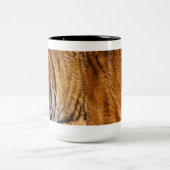 Tigerstreifen mit Fotos, die von den Großen Katzen Zweifarbige Tasse (Mittel)