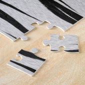 Tigerstreifen-Muster Puzzle (Seite)