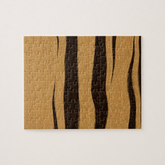 Tigerstreifen-Muster. Puzzle (Horizontal)
