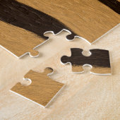 Tigerstreifen-Muster. Puzzle (Seite)