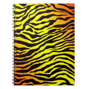 Tigerstreifen Notizblock