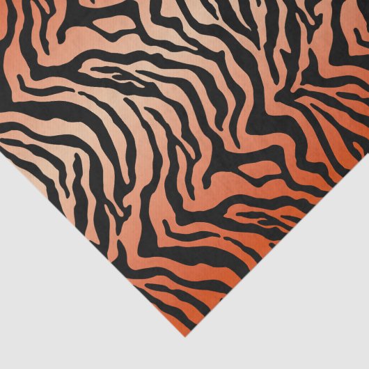 Tigerstreifen-Papierpapier Seidenpapier (Ausschnitt)