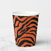 Tigerstreifen Pappbecher (Rechts)