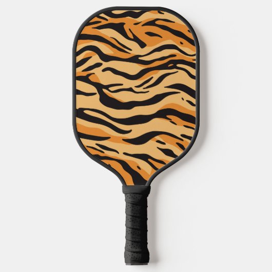 Tigerstreifen Pickleball Schläger (Vorderseite)
