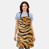 Tigerstreifen Schürze (Getragen)