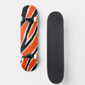 Tigerstreifen Skateboard (Vorne)