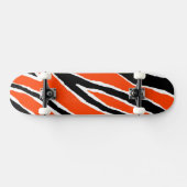 Tigerstreifen Skateboard (Horizontal)