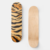 Tigerstreifen Skateboard (Vorderseite)
