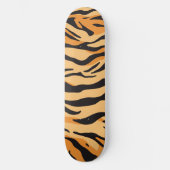 Tigerstreifen Skateboard (Vorderseite)
