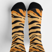 Tigerstreifen Socken (Oben)