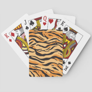 Tigerstreifen Spielkarten