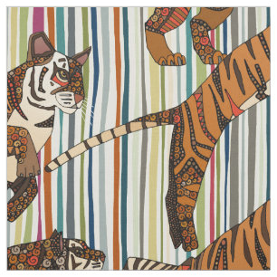 Tigerstreifen Stoff