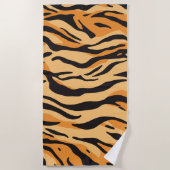 Tigerstreifen Strandtuch (Vorderseite)