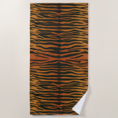 Tigerstreifen  strandtuch (Vorderseite)