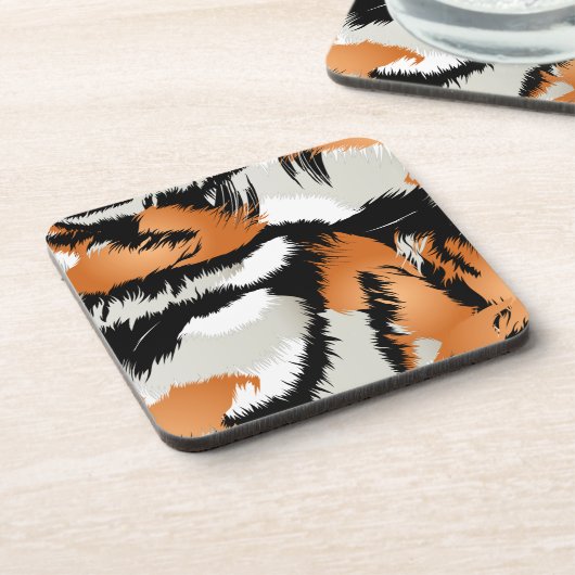 Tigerstreifen Untersetzer (Linke Seite)