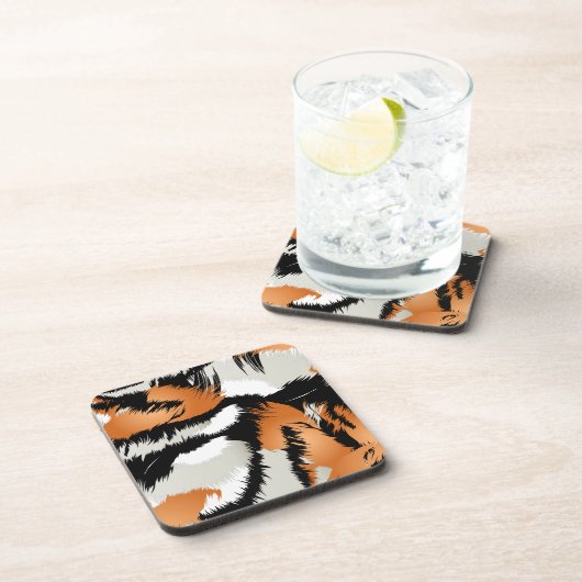 Tigerstreifen Untersetzer (Rechte Seite)