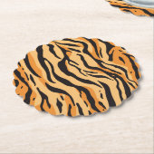 Tigerstreifen Untersetzer (angewinkelt)