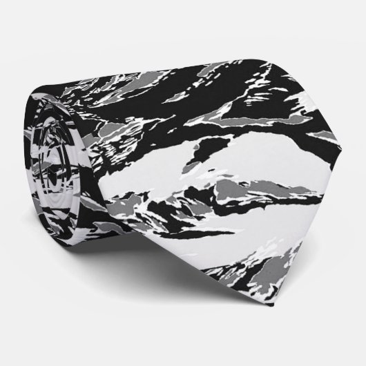 Tigerstripe Urban Camouflage Pattern Krawatte (Gerollt)