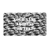 Tigerstripe Urban Camouflage - Schwarz & Grau (Vorne)