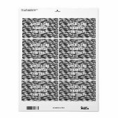 Tigerstripe Urban Camouflage - Schwarz & Grau (Vorne)