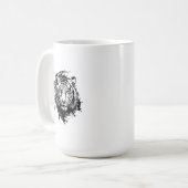 Tigertasse Kaffeetasse (Vorderseite Links)