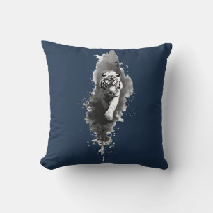 Tigertinte Wasch-Dunkle-Kunst-Wurfkissen Kissen