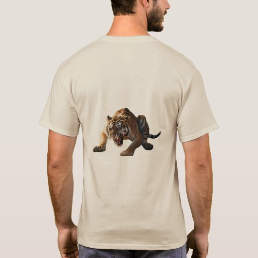 Tigertishart T-Shirt (Rückseite)