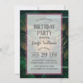 Tigerverstecken in Foliage Einladung (Vorderseite)