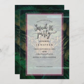 Tigerverstecken in Foliage Einladung (Vorne/Hinten)