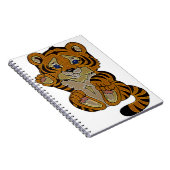 Tigerwürfel Notizblock (Rechte Seite)