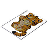 Tigerwürfel Notizblock (Linke Seite)