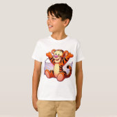 Tigger Cartoon Tiger T-Shirt (Vorne ganz)