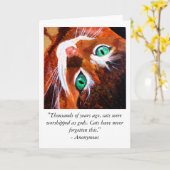 Tigger Karte (Gelbe Blume)