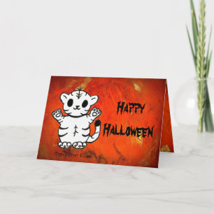 Tiggy-Frohes Halloween Karte
