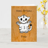 Tiggy Karte (Gelbe Blume)