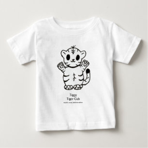 Tiggy Tiger Cub Baby T-shirt