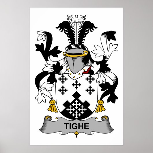 Tighe Familienwappen Poster (Vorne)