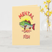 Tight Lines and Birthday Wishes Karte (Gelbe Blume)