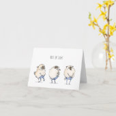 Tight Pants Bestes Glück Mops Karte (Gelbe Blume)