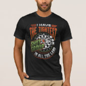 Tightest Shot Group - Epic Dart Player T-Shirt (Vorderseite)