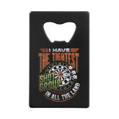 Tightet Shot Group - Dart Player Geldbeutel Flaschenöffner (Vorderseite)