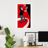 Tightrope Juggler - Matchbox Print - Aesthetic Poster (Heimbüro)