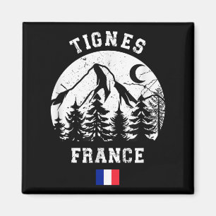 Tignes France Alps Ski Resort Alpin Skifahren Magnet