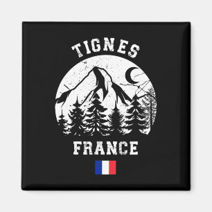 Tignes France Alps Ski Resort Alpin Skifahren Magnet
