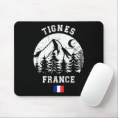 Tignes France Alps Ski Resort Alpin Skifahren Mousepad (Mit Mouse)