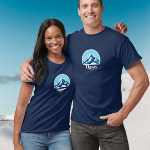 Tignes Frankreich Skigebiet T-Shirt