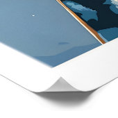 Tignes Reiseplakat 1 Poster (Ecke)