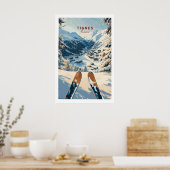 Tignes Reiseplakat 1 Poster (Küche)